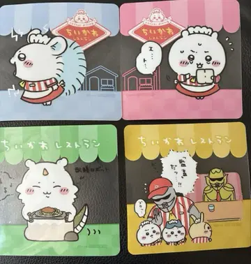치이카와 레스토랑 클리어 코스터