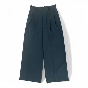미사용 25SS Spick and Span 워스티드 와이드 팬츠 그레이