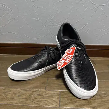새상품 VANS Black Pert Leather 스니커즈
