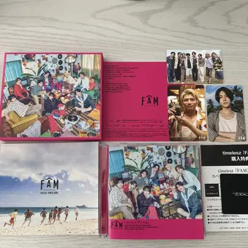 timelesz 앨범 FAM 초회 한정판 A CD Blu-ray