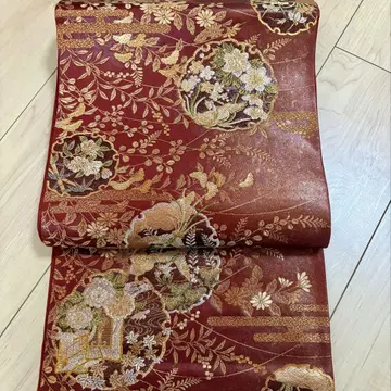 후쿠로 오비, 순수 실크
