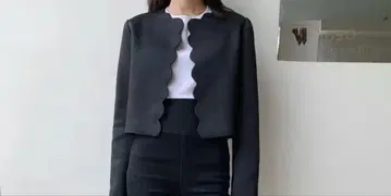 벌스데이 바쉬 스캘럽 자켓 새상품