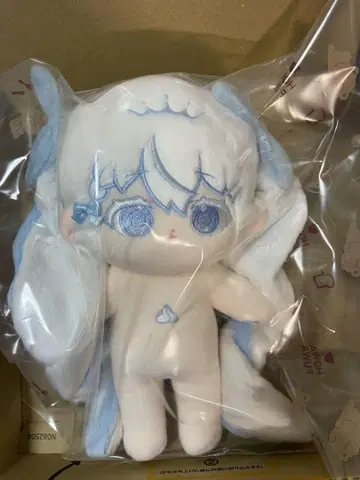 무속성 봉제 인형 20cm 밀키 크라운