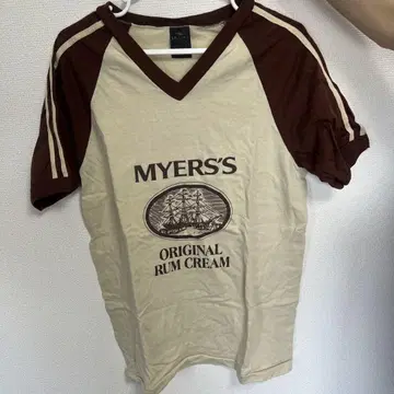 MYERS'S V넥 티셔츠