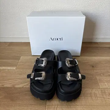 웨스턴 버클 샌들 M