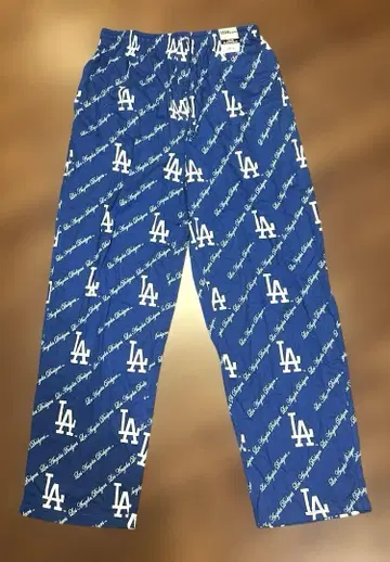 LAdodgers 남성용 룸 팬츠 로스앤젤레스 다저스 파자마