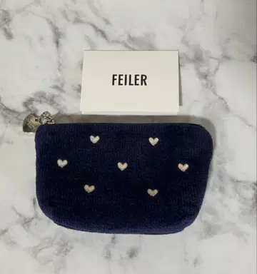 FEILER 라브라리 하트 보트형 파우치 S