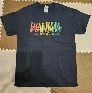 WANIMA 티셔츠 M 사이즈 컬러풀 로고