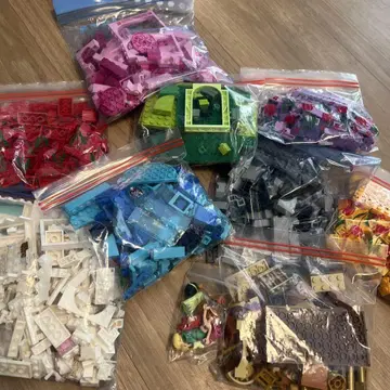 LEGO 부품 세트 디즈니 인형 포함