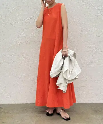 [새상품] Loungedress 컷 플레어 원피스