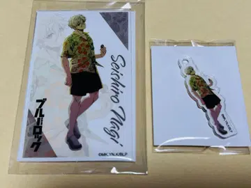 [블루 록] x andGALLERY 나기 수베니어 클리어 카드 (등신)