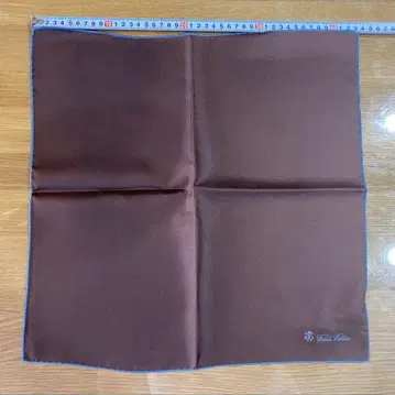 브룩스브라더스 브라운 포켓 치프