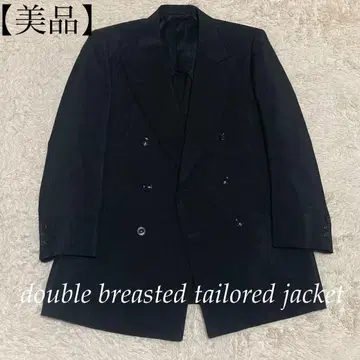 double breasted tailored jacket 더블 브레스트