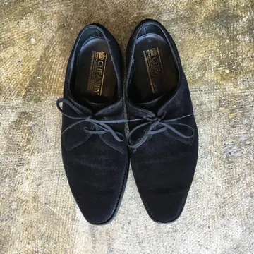 25cm 정도 CHEANEY 치니 블랙 스웨이드 새상품급