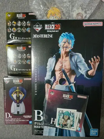 제일복권 BLEACH B상 그림죠 D상, G상 E상 쵸코놋코 모음