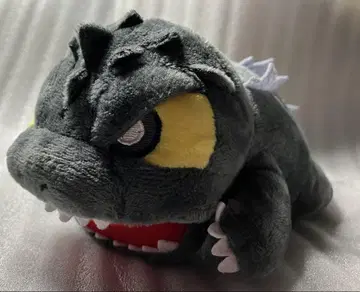 e x 고질라 x 고질라 엎드린 봉제 인형
