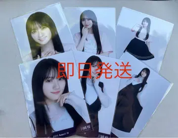 노기자카46 카와사키 사쿠라 카가와 라이브 티셔츠 사복 비대칭 브로마이드