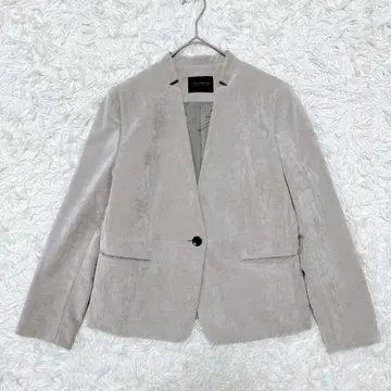 TOMORROWLAND collection 벨벳 노카라 자켓 S