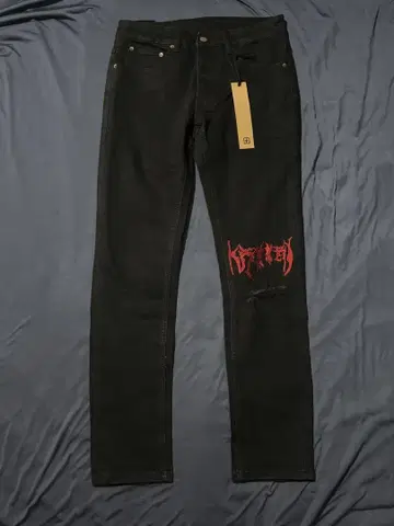 Ksubi 블랙 데님 자수