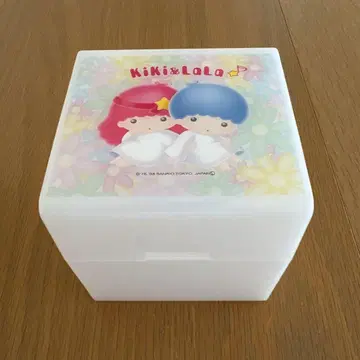 레어 키키&라라 플라스틱 박스 1998년 헤이세이 레트로