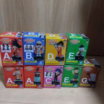 드래곤볼 제일복권 피규어 9종