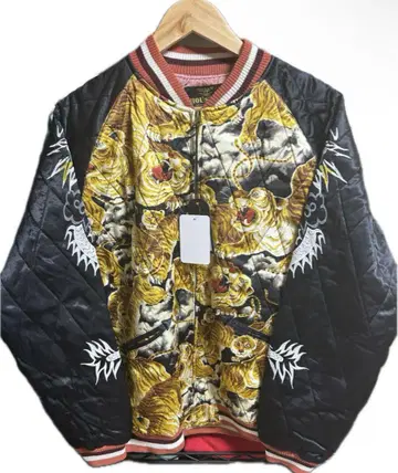 HOUSTON RAYON SOUVENIR JACKET (백호) 스카잔