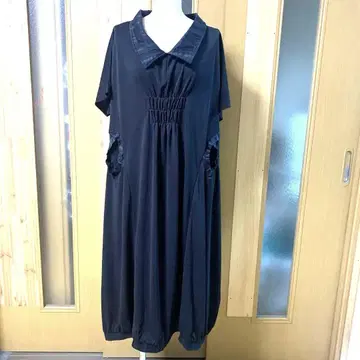 블랙 넉넉 원피스