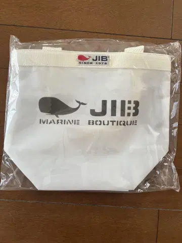 JIB 화이트 토트백