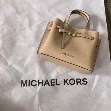 새상품 MICHAEL KORS 베이지 숄더백 수납 가방 포함 약 7만 엔