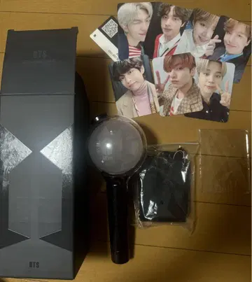 BTS ARMY 응원봉 포토 카드 포함