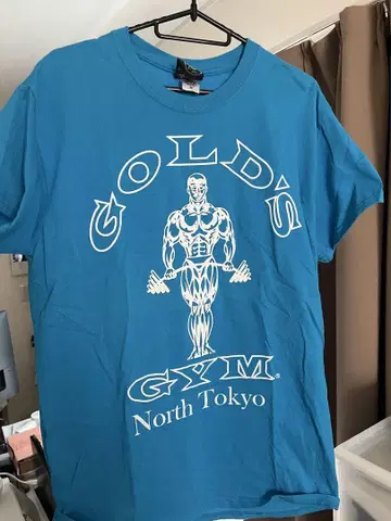 GOLD'S GYM 티셔츠 M 사이즈 파랑