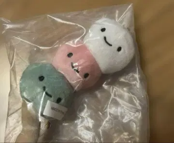 니코리노 화과자 봉제 인형 2 삼색 경단 카시와모찌 녹차