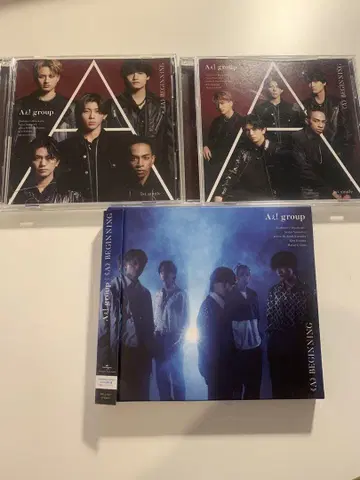 A! group CD 3매 세트