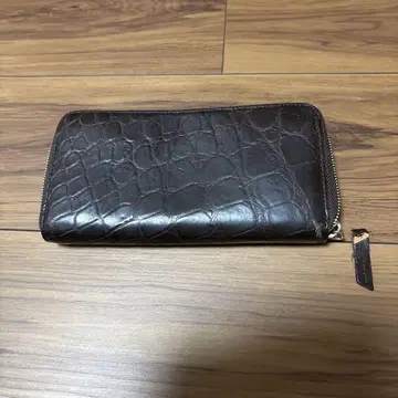 다크 브라운 장지갑