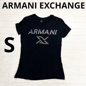 162 1 ARMANI EXCHANGE 반팔 티셔츠 블랙
