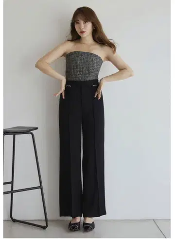 herlipto Pintuck Bit Pants