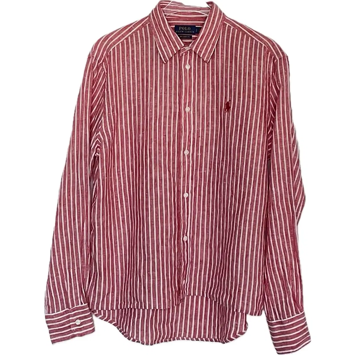 [S] Polo Ralph Lauren Striped Linen Shirt Relaxed Fit