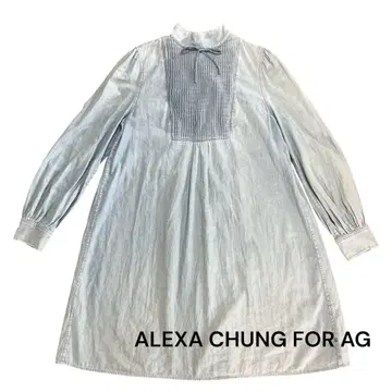 alexachung for AG 데님 셔츠 원피스
