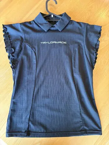 TAYLORMADE 여성용 피케 셔츠 S 블랙