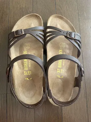 버켄스탁 24cm 다크 브라운 계열 여성용
