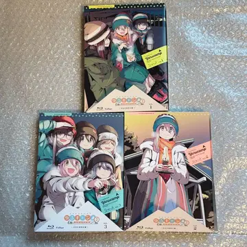 유루캠 season2 Blu-ray 초회 한정판 전3권 세트