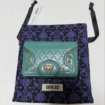 안나수이 ANNA SUI 엘레노아 반지갑 터콰이즈 새상품