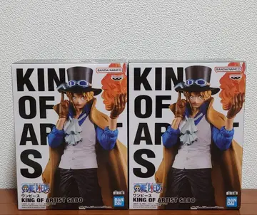 [원피스] KING OF ARTIST 사보 피규어 2점 세트