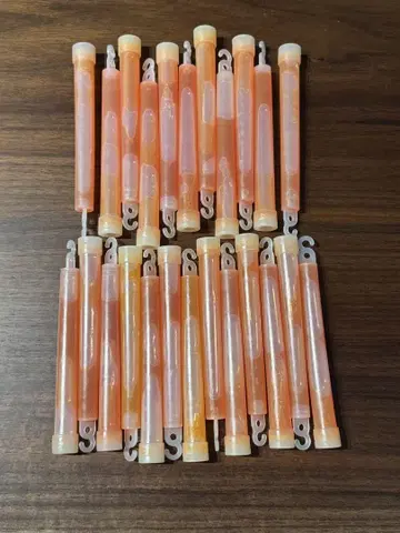 야광봉 오렌지 24개 세트