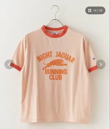 Russell Athletic 러셀 애슬레틱 링거 티셔츠