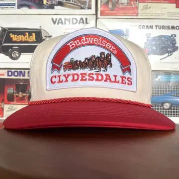 새상품 캡 투톤 Budweiser patch 80년대 레어