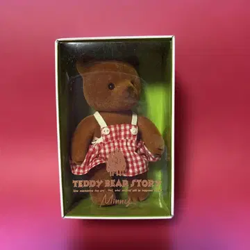 세키구치 테디베어 스토리 미니 곰 박스형 쇼와 레트로