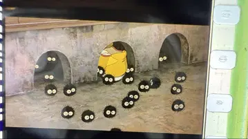 미타카의 숲 지브리 미술관 필름 마커 이웃집 토토로 검댕이먼지