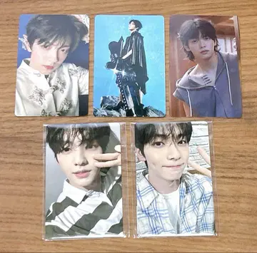 TXT TOGETHER 수빈 트레이딩 카드 5장 세트