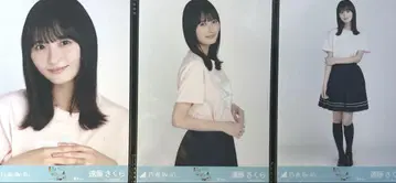 노기자카46 브로마이드 엔도 사쿠라 카가와 T셔츠 컴프